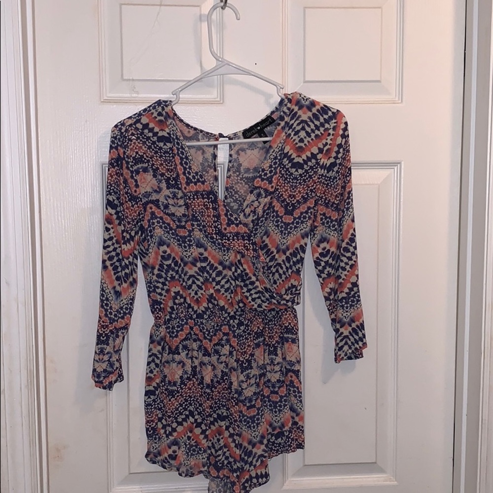 Long Sleeve  Romper